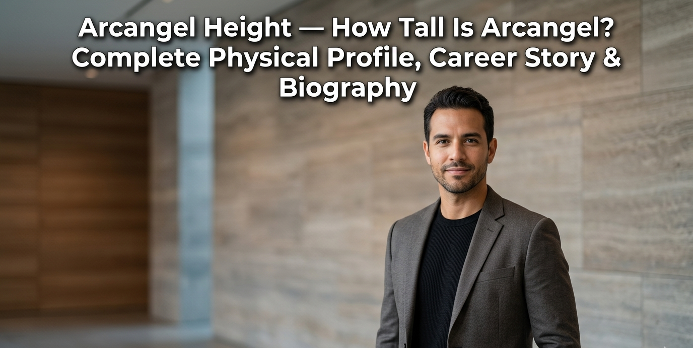 Professional male gamer portrait against a modern wall for Arcangel Height profile.